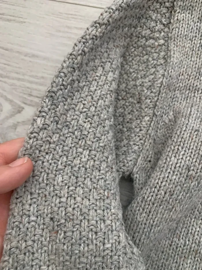 Pull à capuche tricot - photo numéro 6