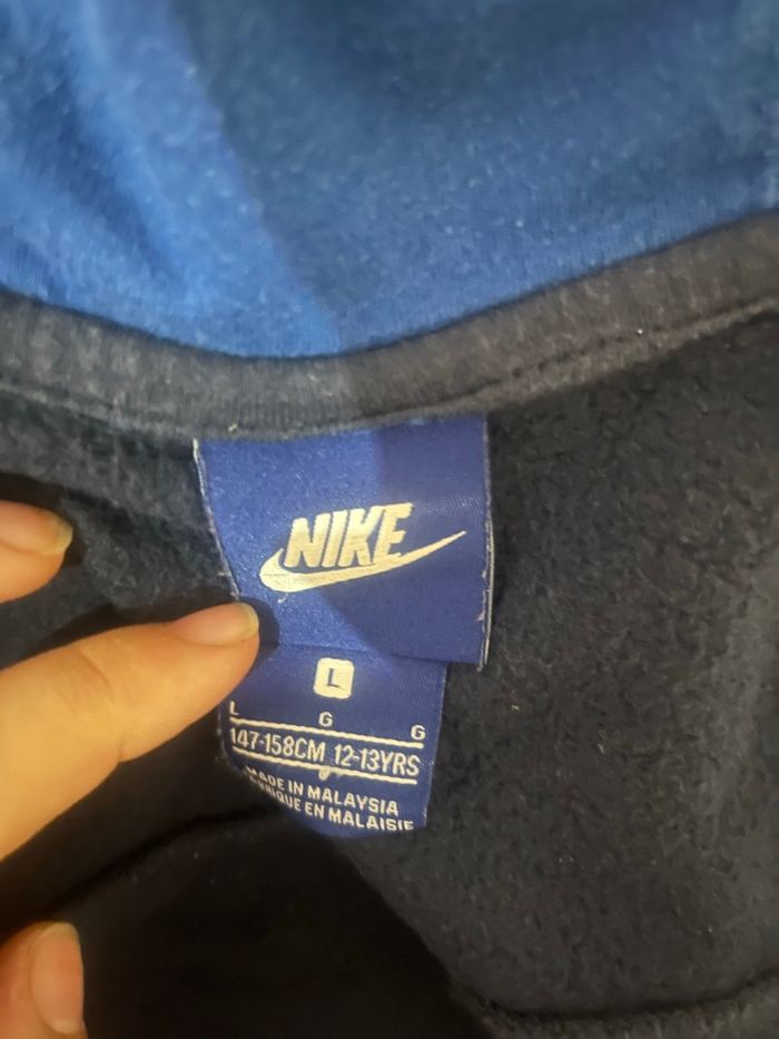 Gilet Nike bleu enfant 12-13 ans - photo numéro 7