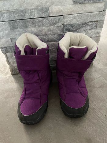 Après ski violet taille 29 Queshua