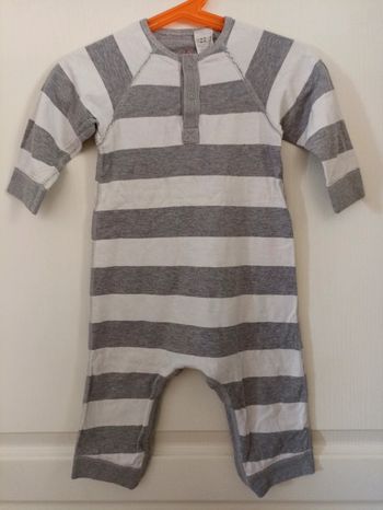 Combilongue rayée Petit Bateau 12m