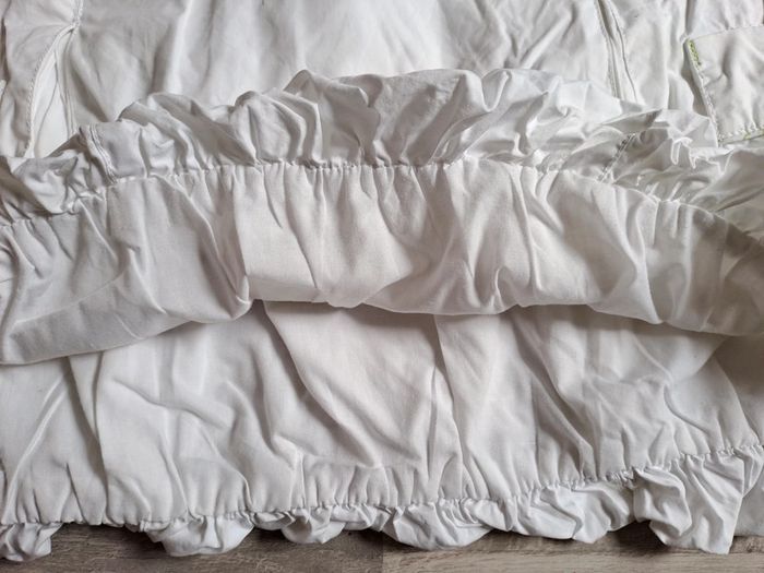 Jupe blanche cache cache taille 40 - photo numéro 6