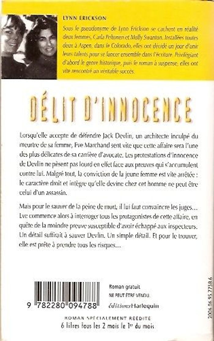 delit d'innocence - photo numéro 2