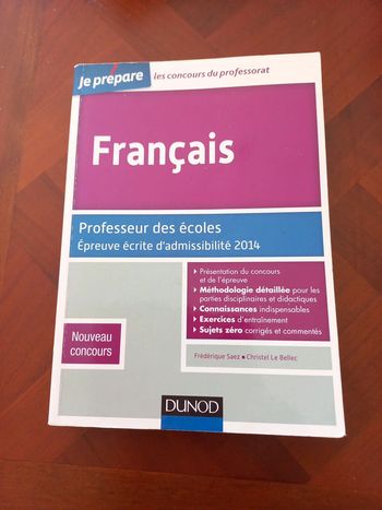 Manuel de préparation au crpe français écrit