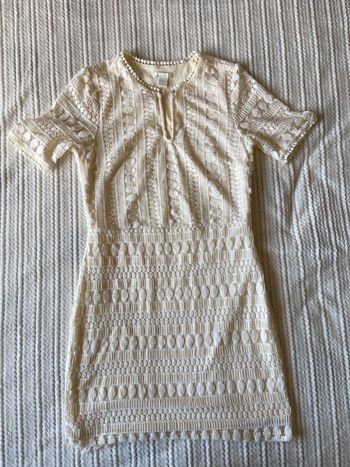 Très jolie robe blanche / Taille 40
