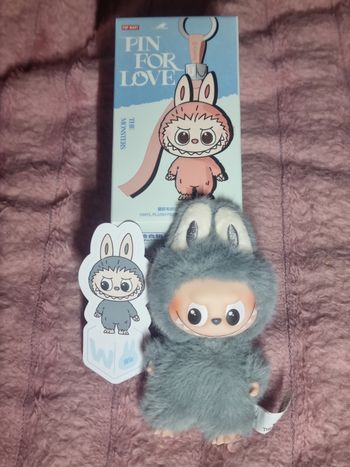 Popmart Labubu Pin For Love Letter W