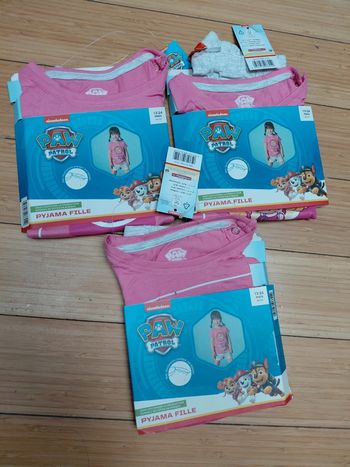 Lot de 3 pyjamas short