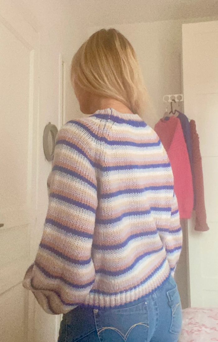 Joli pull Cerise Blue 36🩵 - photo numéro 4