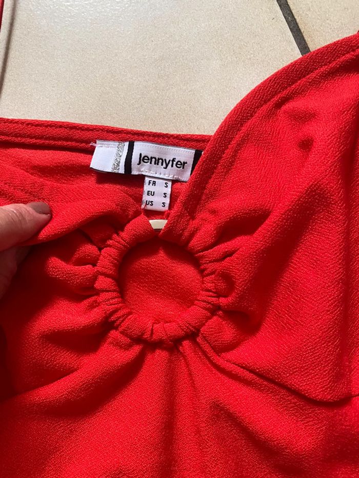 Body rouge taille S - photo numéro 2