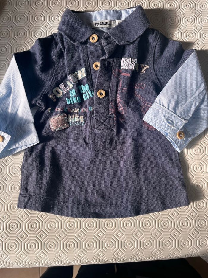 Ensemble garçon 6 mois pantalon jean - photo numéro 4