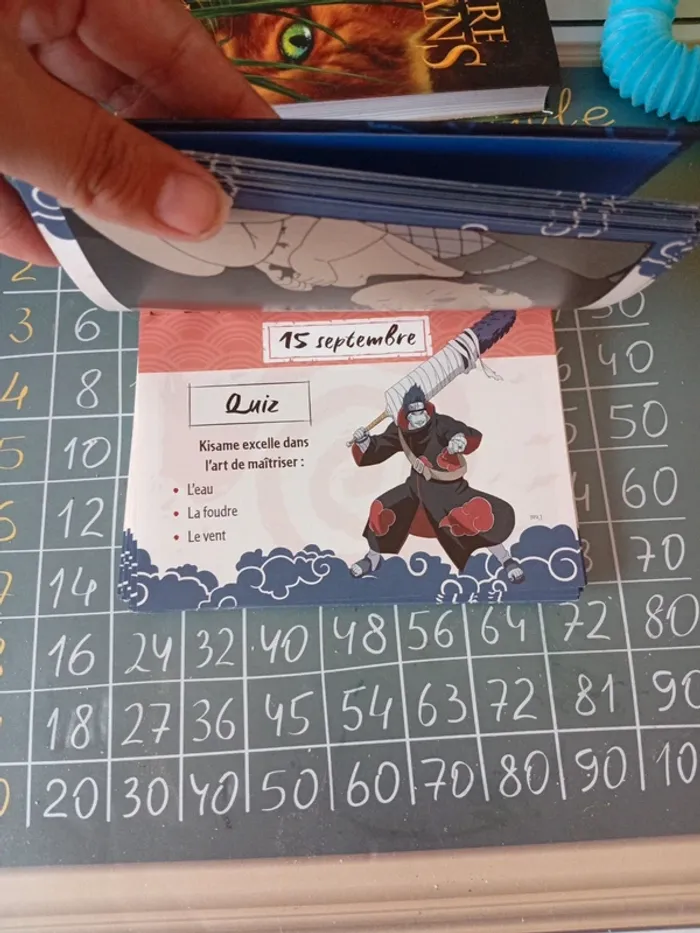 Calendrier Naruto Shippuden - photo numéro 4