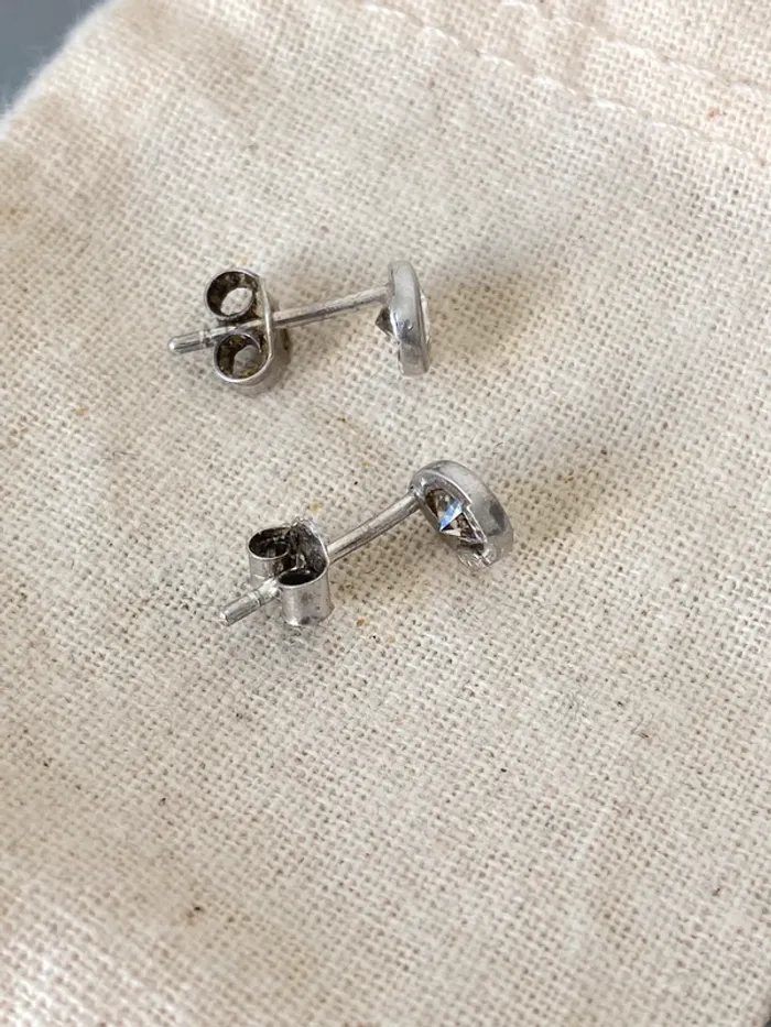 Paire boucle d’oreille argent - photo numéro 2