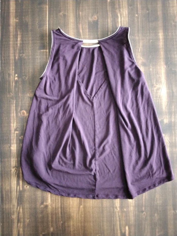 Haut prune/doré - photo numéro 4