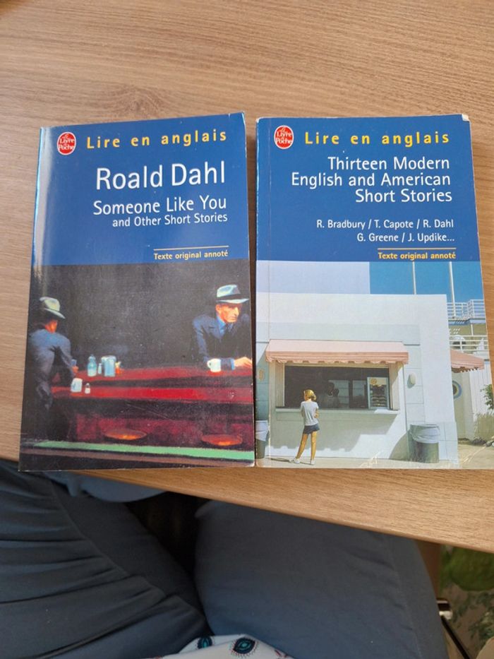 Lot 2 livre bilingues