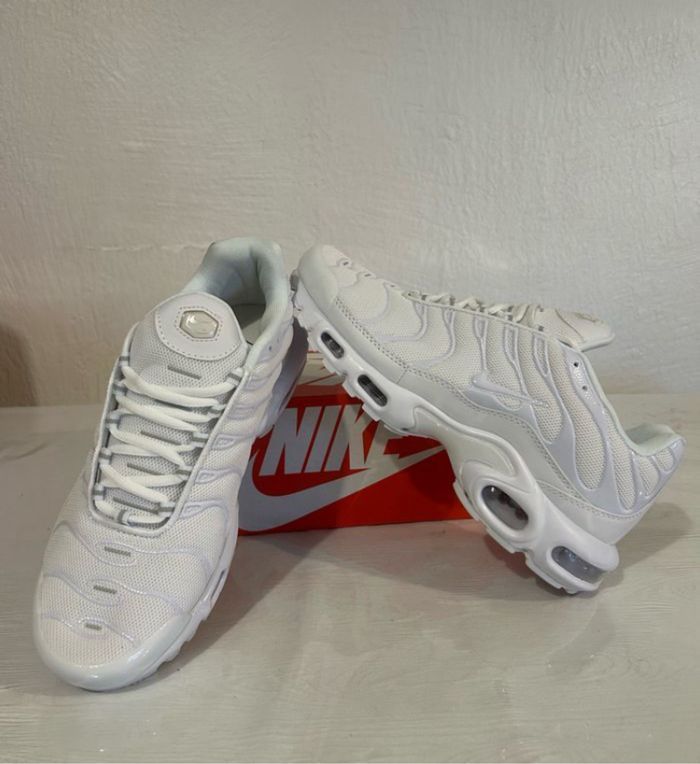 Tn blanche nike basket - photo numéro 3