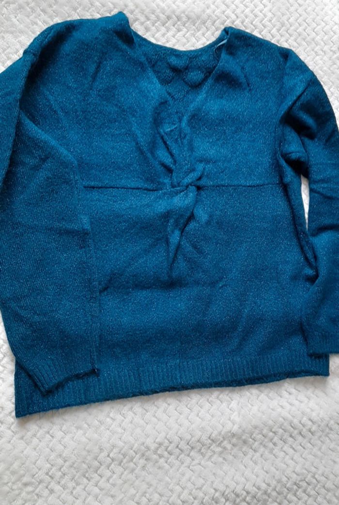 Bonobo Pull femme en col V eco-responsable idéal pour le printemps - photo numéro 9