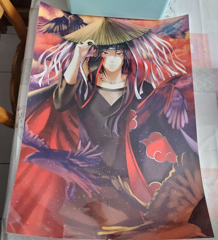 Grand poster naroto uchiha