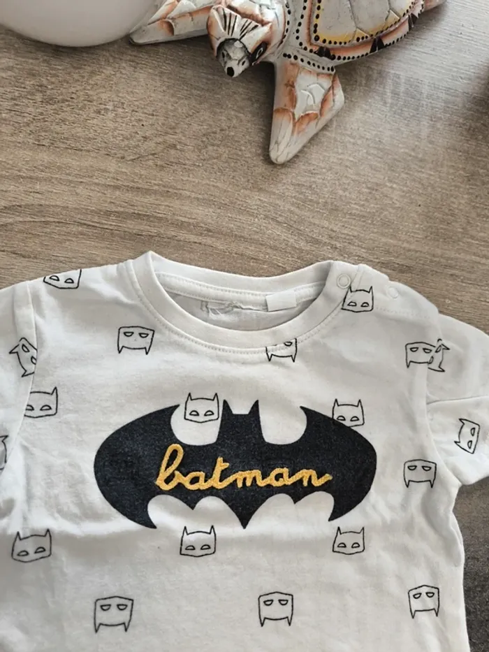 Ensemble été 2 pièces garçon 3 mois Batman - photo numéro 10