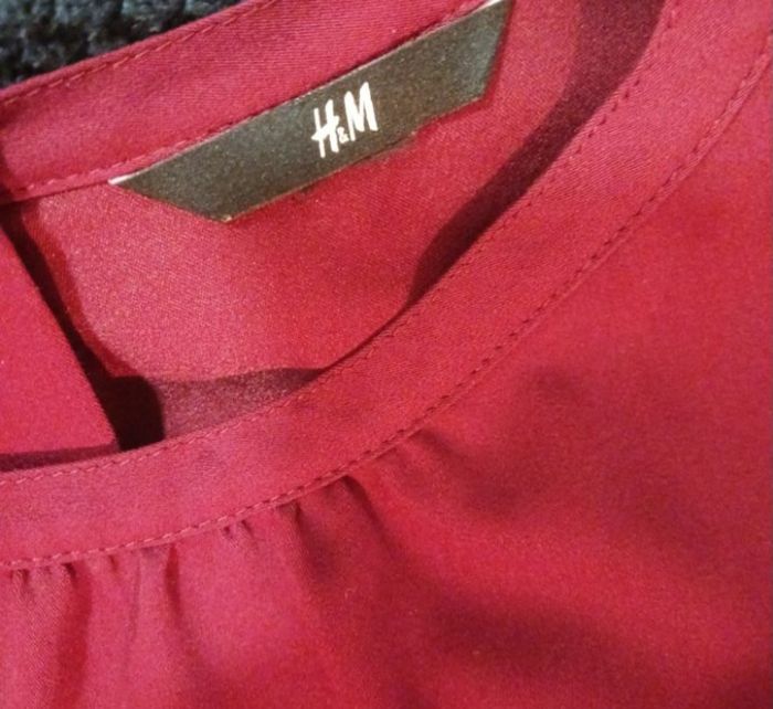 Robe, ajusté, couleur bordeaux - photo numéro 3