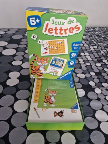 ✏️ Jeu éducatif "Jeux de lettres" Ravensburger – dès 5 ans 🐯