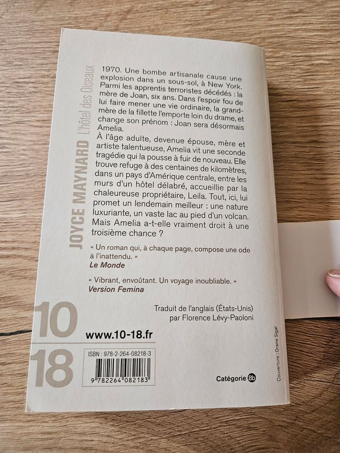 L'hôtel des oiseaux de Joyce Maynard - photo numéro 2