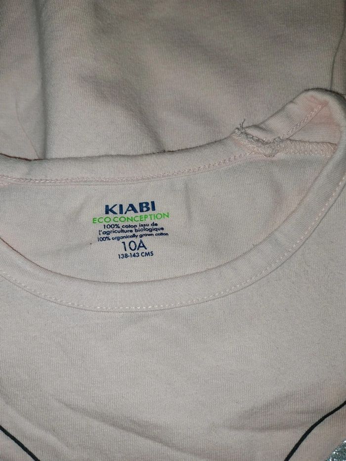 Robe souple lapin à pompons 10 ans rose - photo numéro 2