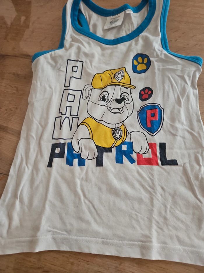 Débardeur pat patrouille 6 ans - photo numéro 3