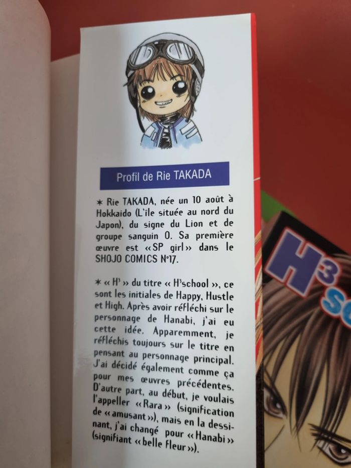 lot de 3 mangas H3 school tome 1, 2 et 5 - photo numéro 9