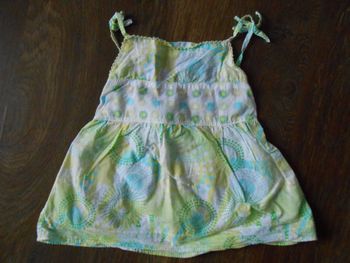 Tee shirt type blouse été fille 12 mois