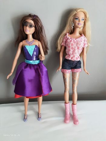 Lot de 2 Barbie