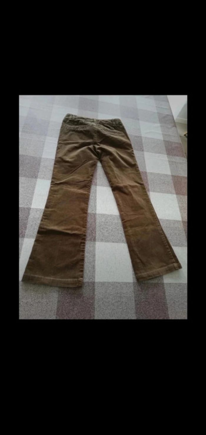 Pantalon marron Naf Naf 8 ans - photo numéro 3