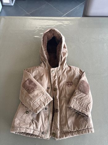 Manteau chaud bébé