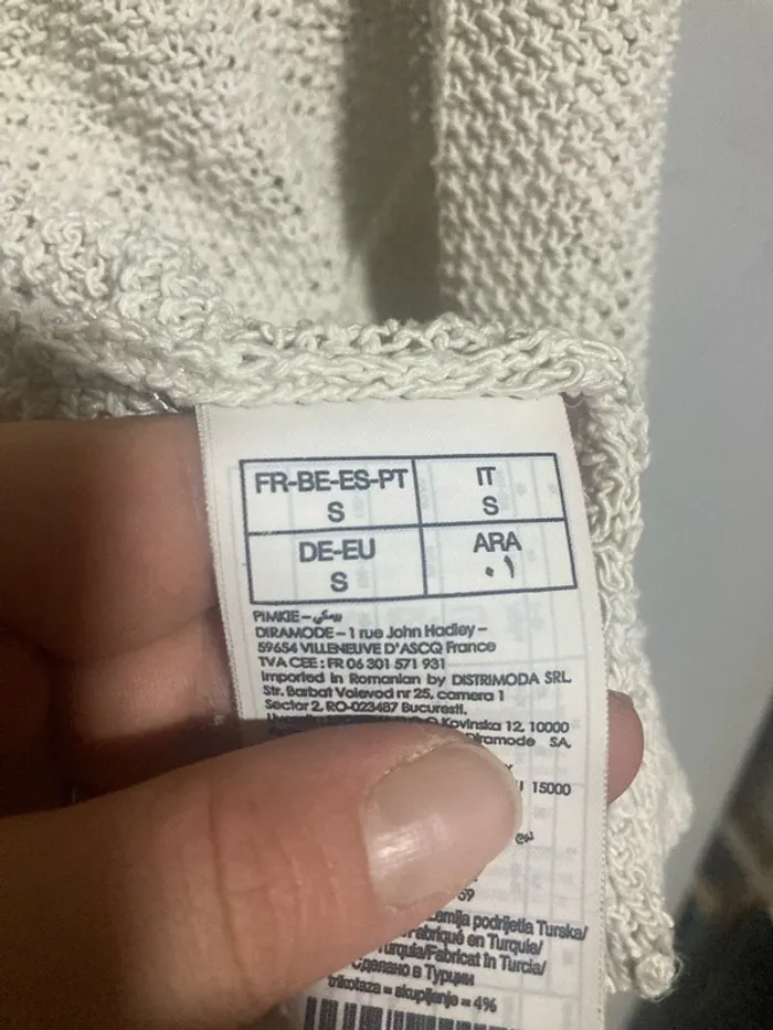 Gilet mi-long en mailles - manches chauve-souris - Taille S - Pimkie - photo numéro 9