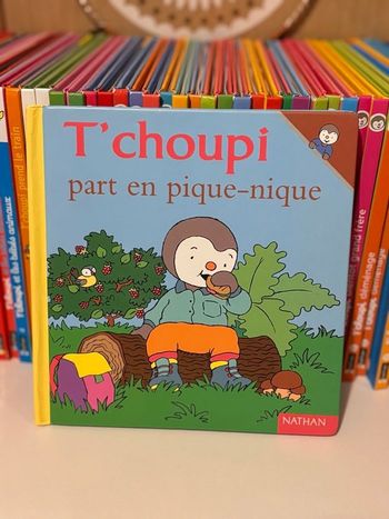 Livre tchoupi part en pique nique 