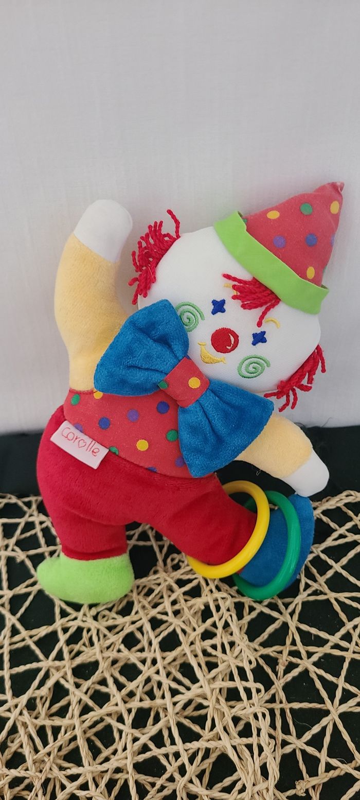 Doudou /Clown /Corolle /Anneaux D'Activités/ Grelot - photo numéro 4