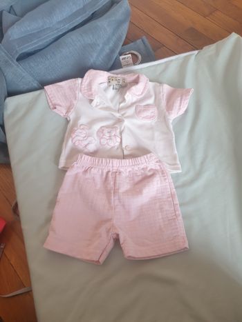 Ensemble fille 3 mois