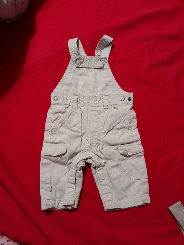 Lot de 3 salopettes taille 1 mois - photo numéro 2