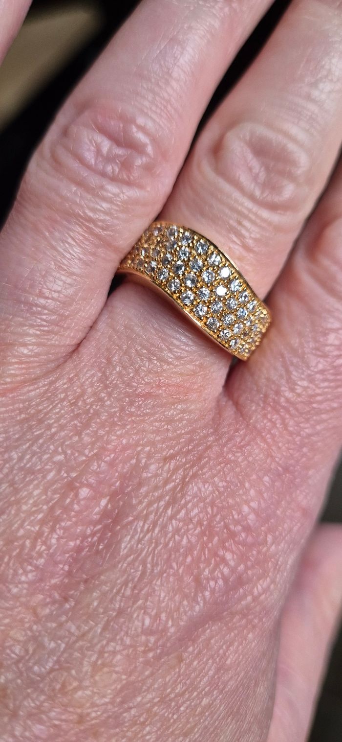 Bague plaquée or - photo numéro 3