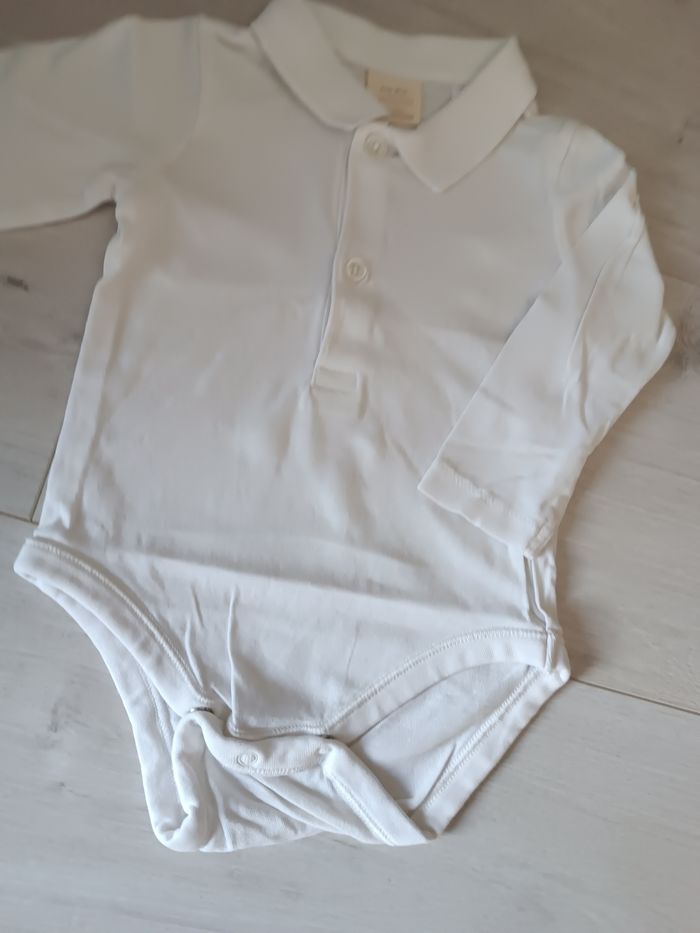 Body blanc Zara 6 mois