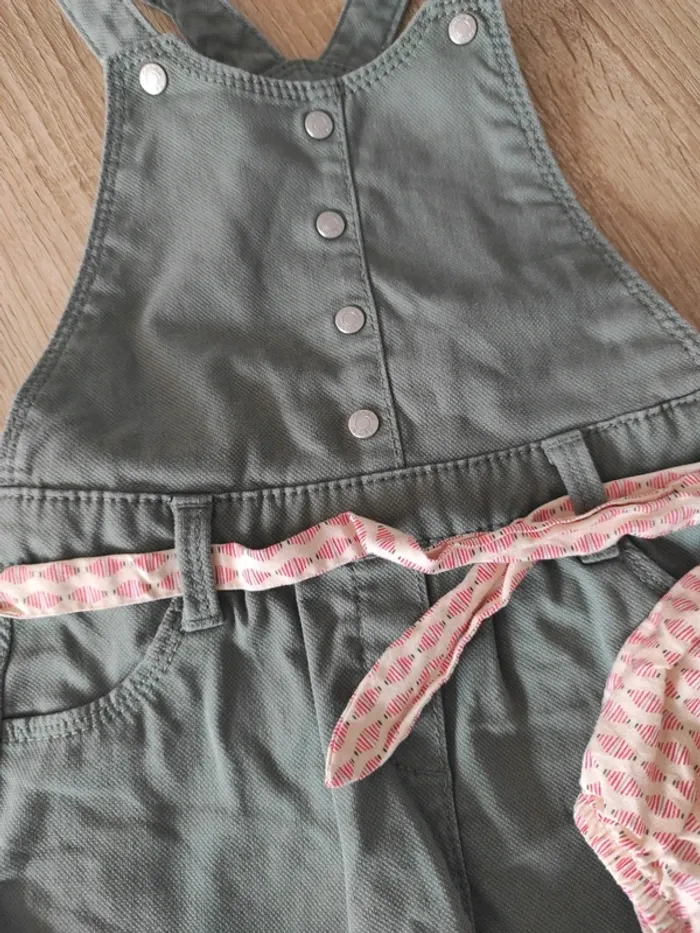 Robe et bloomer bebe fille - photo numéro 2