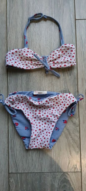 Maillot de bain 2 pièces DPAM taille 2 ans