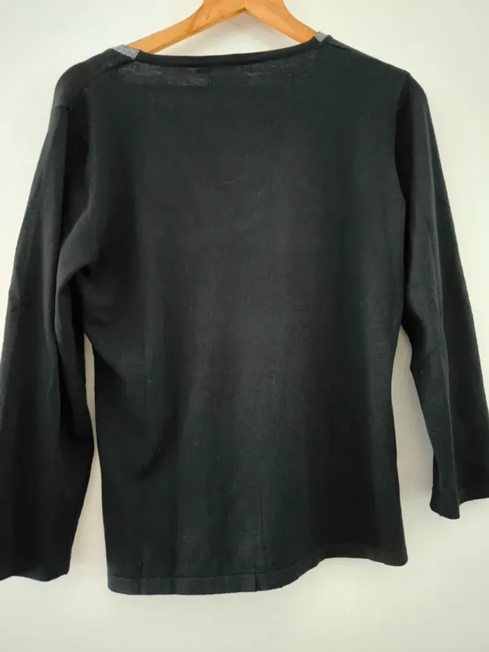 Pull fin noir Assuili– Taille XL – Neuf avec étiquette - photo numéro 5