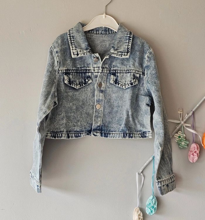 Veste jeans fille - photo numéro 2