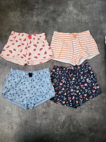 Lot 4 shorts fille 4/5/6ans FPC Kid/TAO peu portés