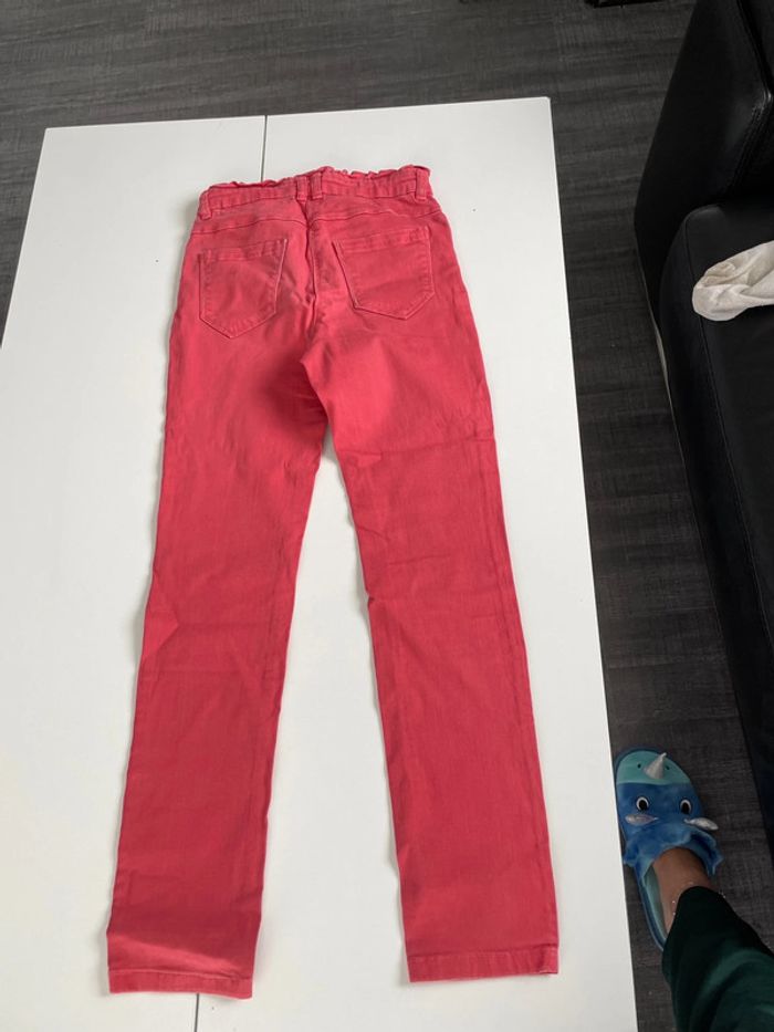 Pantalon rose/saumon taille 12 ans tape à l’œil - photo numéro 5