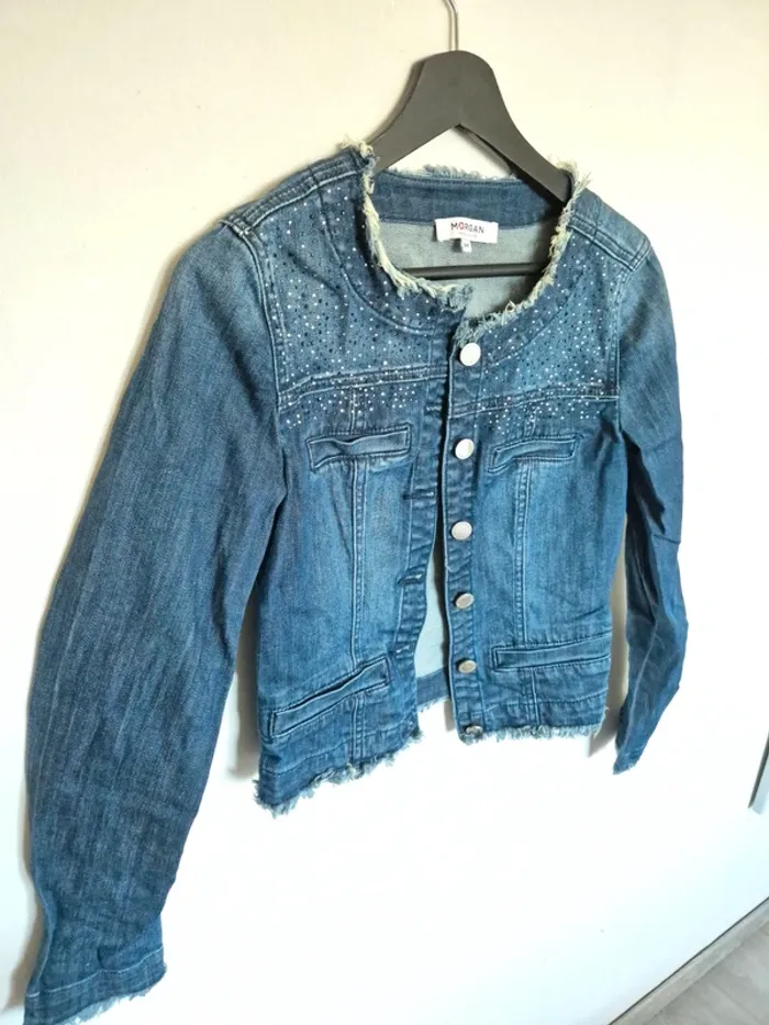 veste en jean Morgan taille 34