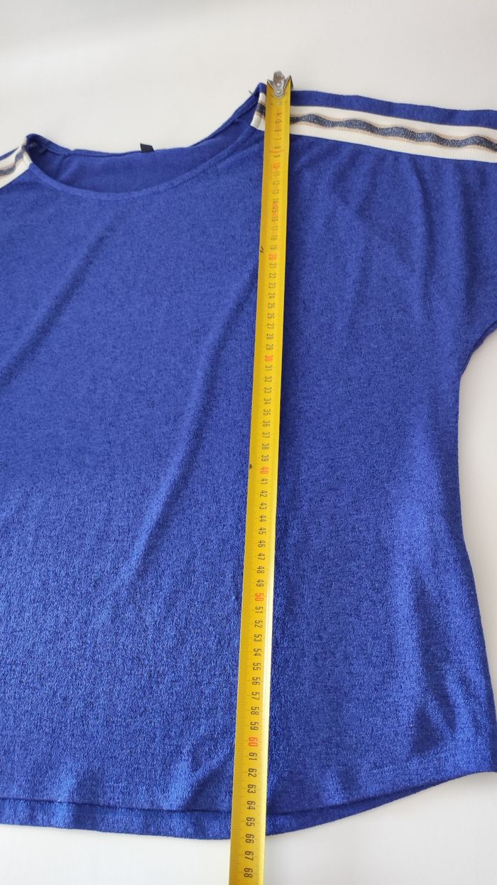 Blouse bleue - photo numéro 8