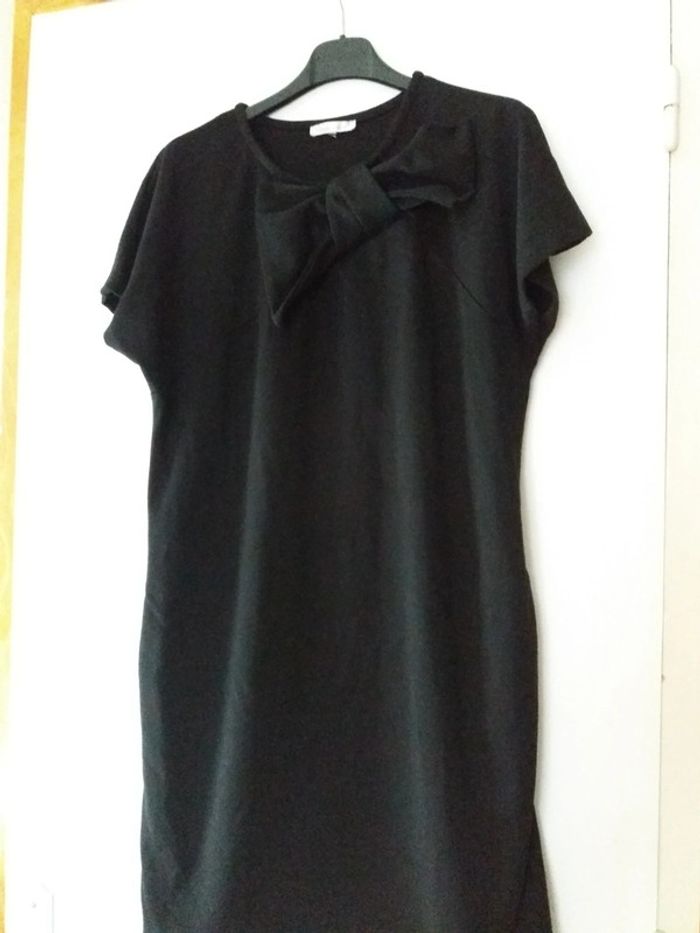 Robe noire Good Look avec noeud - photo numéro 2