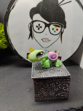 Lps01310 My Littlest Petshop Lps Pet Shop Authentic Turtle Tortue 566