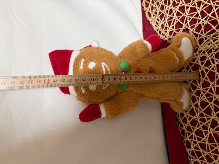 Peluche bonhomme pain d'épice H30cm - photo numéro 2
