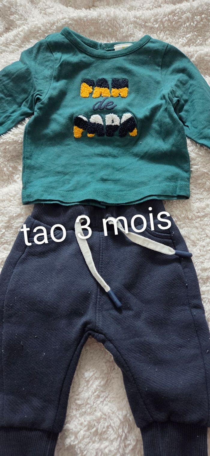 Ensemble tao 3 mois